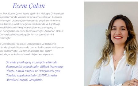 İzmir’de EMDR Terapisine Avrupa Akreditasyonlu Uzman: Uzm. Psk. Ecem Çakın